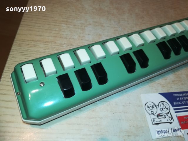 РЕТРО СВИРКА-МЕТАЛЕН ДУХОВ ИНСТРУМЕНТ-36Х7Х5СМ, снимка 12 - Духови инструменти - 29235189