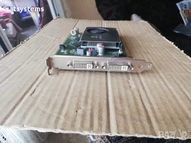 Видео карта NVidia Quadro FX 380 256MB GDDR3 128bit PCI-E , снимка 2 - Видеокарти - 48080685