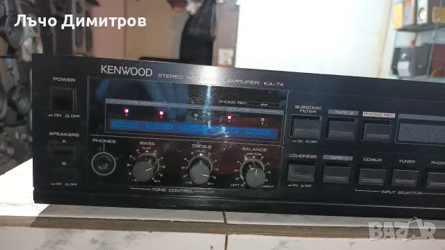 KENWOOD    KA -74, снимка 4 - Ресийвъри, усилватели, смесителни пултове - 55875286