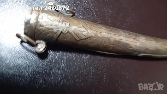 Арабски  ханджар кумая, снимка 5 - Бойно оръжие - 49002723