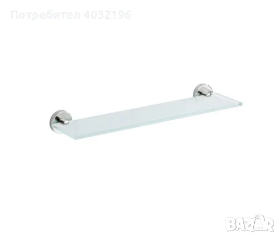 Стъклен рафт за баня WENKO, снимка 4 - Аксесоари за баня - 55966393