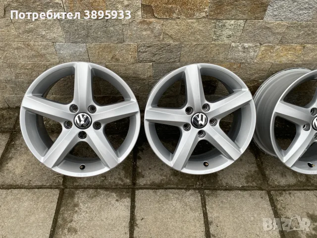 Оригинални джанти на VW Passat B7, снимка 2 - Гуми и джанти - 56278873