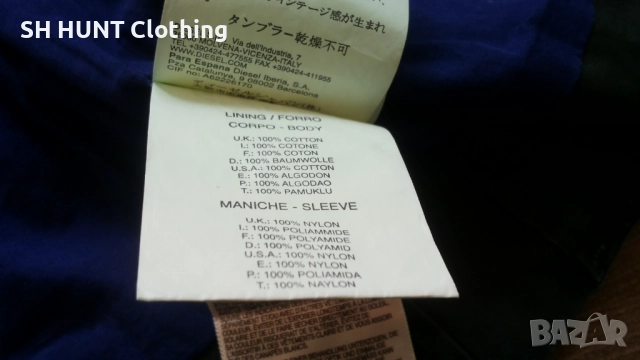 DIESEL Mens Original Jacket размер L оригинално мъжко яке 27-59, снимка 18 - Якета - 52730210