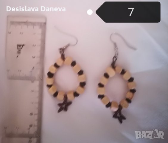 17 чифта обеци + отстъпка при покупка на повече бройки., снимка 8 - Обеци - 29540822