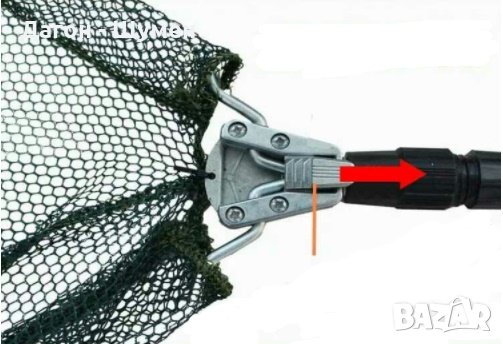 Кеп с телескопична дръжка - 1.80см, снимка 6 - Екипировка - 30504554