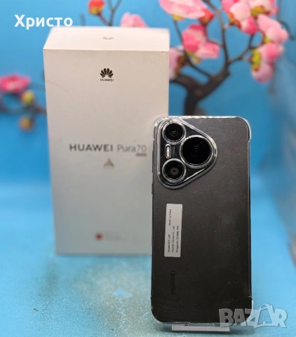 Huawei Pura 70, 256GB, 12GB RAM, Black , снимка 7 - Huawei - 54286385