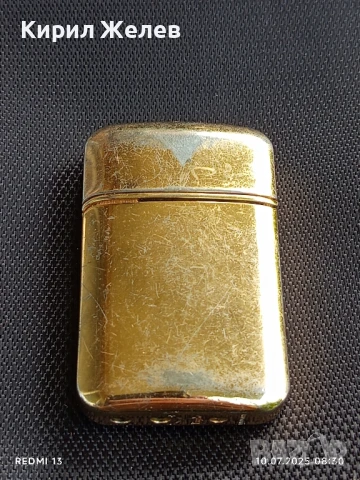 Стара метална запалка рядка иска зареждане за КОЛЕКЦИЯ ДЕКОРАЦИЯ 50663