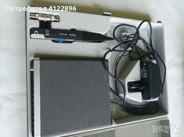 Токови клещи - Philips PM9355 - AC Current Probe / Amplifier, снимка 3 - Куфари с инструменти - 50443505