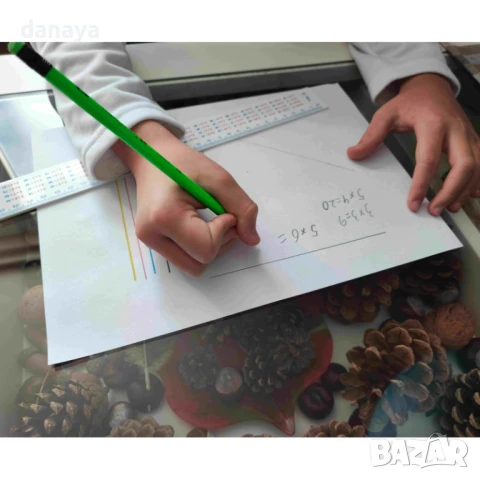 6045 Ученическа линия с таблицата за умножение, 30 см, снимка 4 - Ученически пособия, канцеларски материали - 51183399