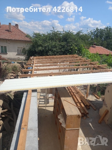 нови покриви 40€ на квадратен метър , снимка 8 - Ремонти на къщи - 53060100