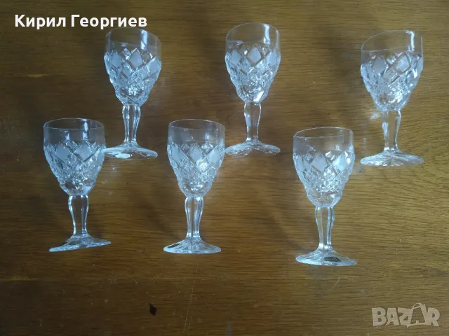 Чаши за ракия Bohemia Crystal , снимка 1