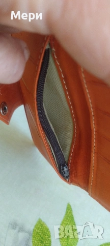 Дамско портмоне от естествена кожа, снимка 7 - Портфейли, портмонета - 54346188