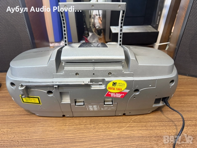 AIWA CSD-ED37 Преносим касетофон, рекордер, CD радио, голям бумбокс, снимка 5 - Радиокасетофони, транзистори - 52174753