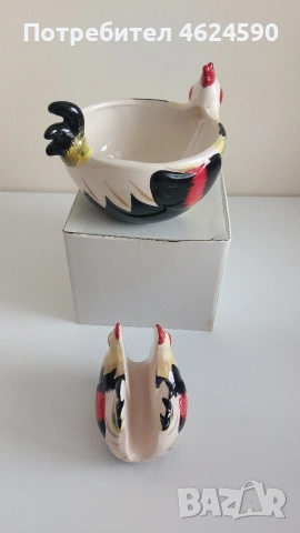 Великденски комплект- кошничка и салфетник, снимка 5 - Декорация за дома - 54014890