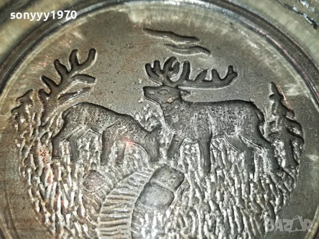 ПЕПЕЛНИК С ЕЛЕНЧЕТА 1405251303, снимка 7 - Антикварни и старинни предмети - 50284355