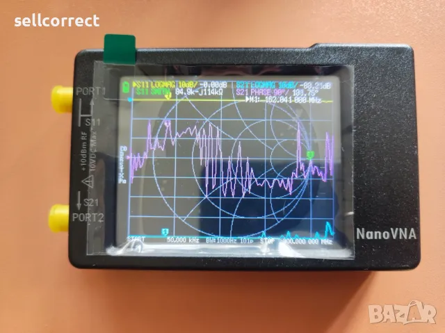 Vector Network Antenna Analyzer 10KHz-1.5GHz, снимка 1