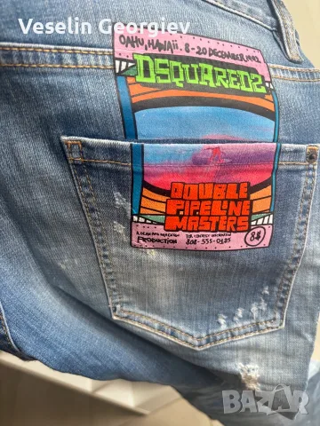 Оригинални дънки Dsquared2 – размер 50, снимка 4 - Дънки - 56088422