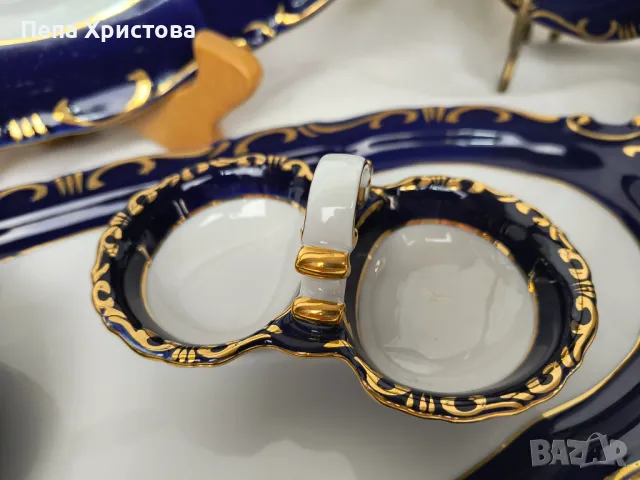 Пълен сервиз за чай и хранене за 6 човека - Zsolnay, снимка 16 - Прибори за хранене, готвене и сервиране - 48421889