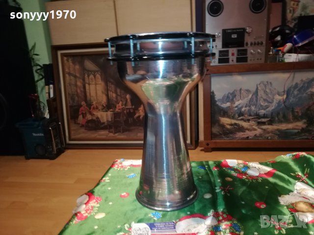 ТАРАМБУКА-ИНОКС ГОЛЯМА ЛЪСКАВА 40Х25СМ 0401221024, снимка 5 - Ударни инструменти - 35312236