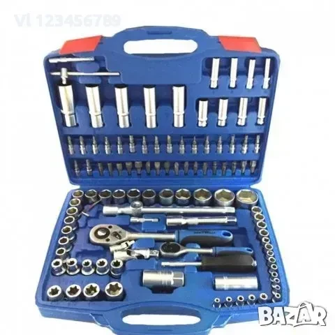 Гедоре Комплект KraftWelle , 108 Части, Хром/Ванадий, 1/4 И 1/2.