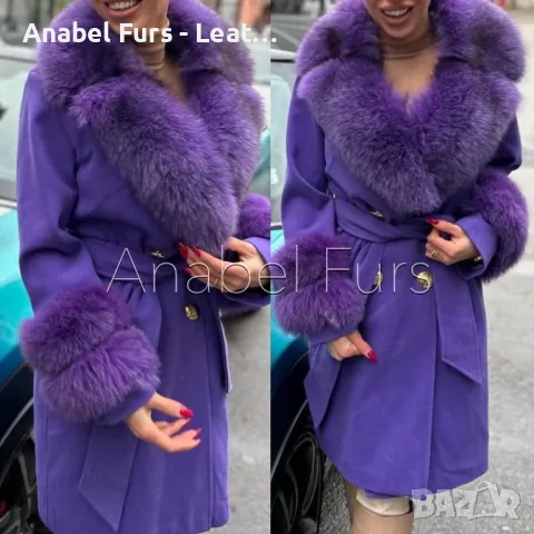 Дамски палта от естествена кожа, естествен косъм, алкантара, алпака, снимка 6 - Палта, манта - 38542745