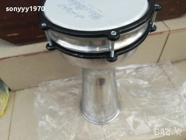 ЛЪСКАВА ГОЛЯМА ТАРАМБУКА С БОЛТОВЕ-41Х24СМ 0209251933, снимка 2 - Ударни инструменти - 51583780