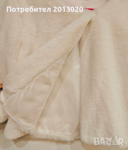 Бяла пухена парка, снимка 3 - Якета - 52476888