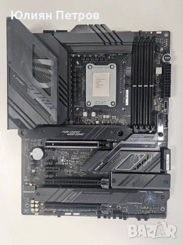 Комплект дънна платка + процесор: Intel Core i9-13900K + ASUS ROG STRIX Z790-F GAMING WIFI, снимка 2 - Дънни платки - 55844118