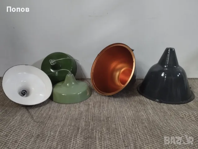 Индустриални емайлирани лампи