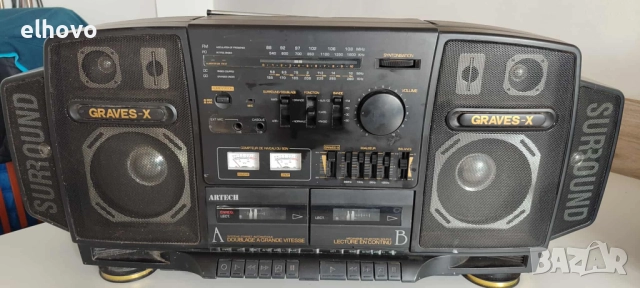 Радиокасетофон Artech J-8181-X, снимка 4 - Радиокасетофони, транзистори - 51984031