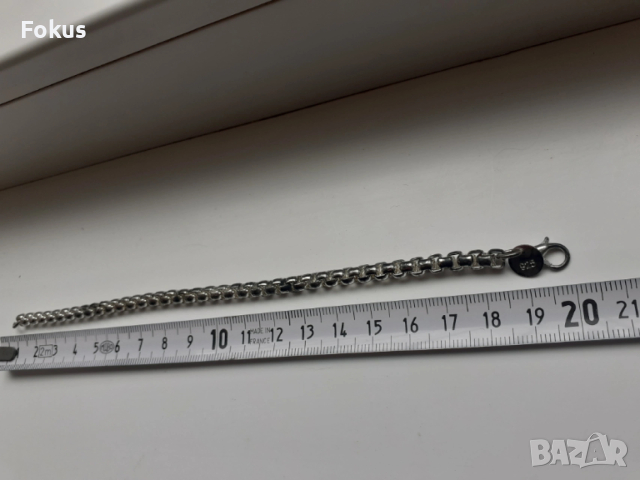 Стара метална дамска гривна, снимка 5 - Антикварни и старинни предмети - 53951125