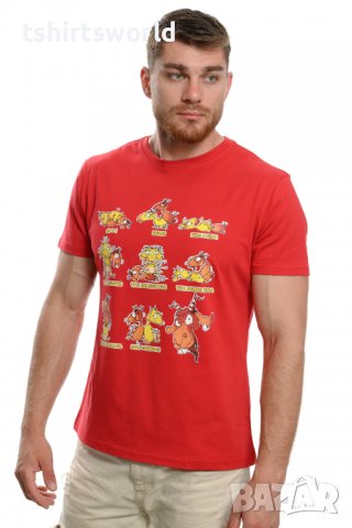 Нова мъжка забавна тениска с трансферен печат Секс пози, кози, закачки, снимка 3 - Тениски - 37663920