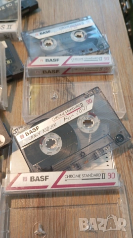 Лот от 18 аудио касети BASF CR-S II 90  Chrome super II 90/60 Chrome Standart II 90 хромни ленти, снимка 3 - Аудио касети - 53928902