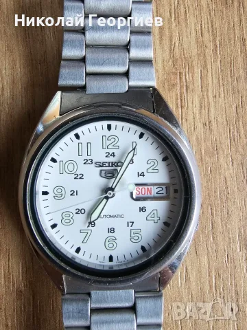 Автоматичен мъжки ръчен часовник Seiko 5