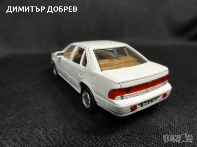 1/43 МЕТАЛНА КОЛИЧКА МАЩАБЕН МОДЕЛ NISSAN MAXIMA AHC MODELS, снимка 5 - Колекции - 51567476