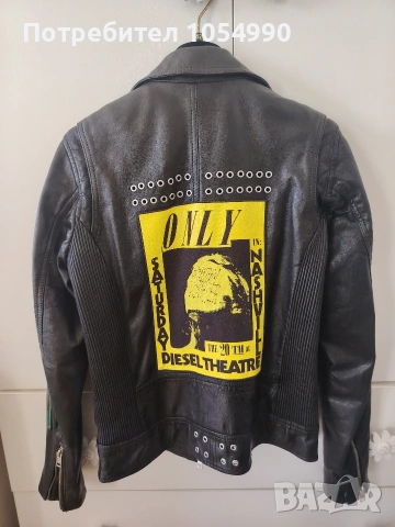 Кожено яке Disel. , снимка 5 - Якета - 54319088