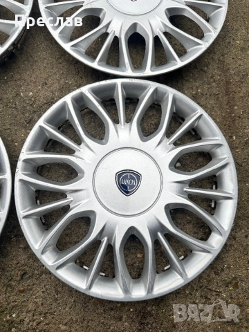 4 броя оригинални тасове за Lancia 15, снимка 2 - Аксесоари и консумативи - 52697115