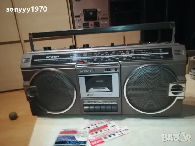 SHARP-ИДЕАЛЕН КАТО НОВ 1012241103LK1EWC, снимка 8 - Радиокасетофони, транзистори - 48291144