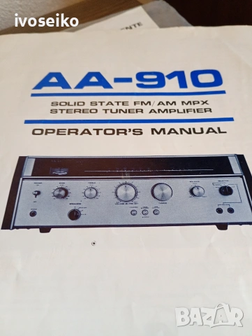 Akai GXC -710D AKAI AA-910, снимка 12 - Ресийвъри, усилватели, смесителни пултове - 54150740