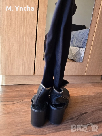 Летни кожени обувки Tendenz- 20лв, снимка 3 - Дамски обувки на ток - 52681552