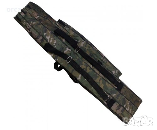 Троен калъф за въдици PenaxPro 3 Rod Sleeve Green Camo за риболов, снимка 3 - Такъми - 53040379