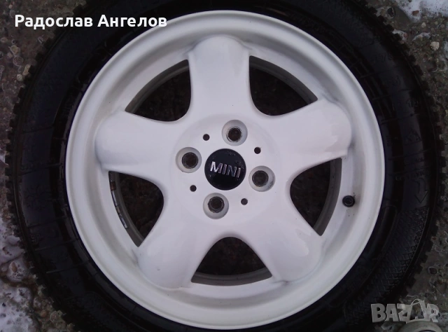Джанти с гуми Kleber 15" 4х100 за Mini Cooper, снимка 5 - Гуми и джанти - 54255190