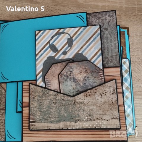 Ръчно изработен скрапбук албум, снимка 9 - Други - 39643940