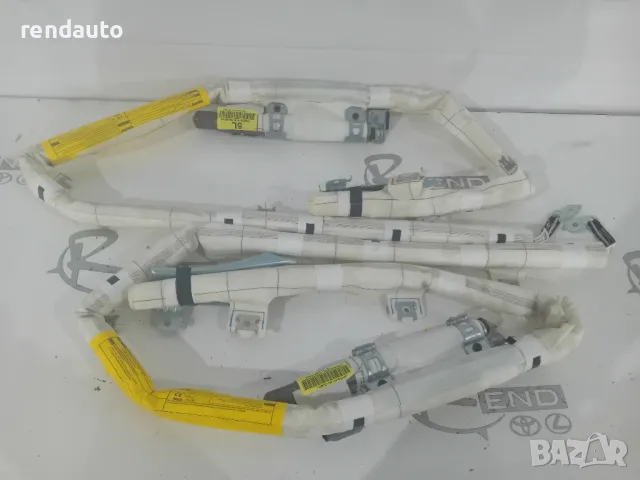 62170-0f031 62180-0f031 Лява и дясна щора еърбег Toyota Verso 1.6 1ww 2013-2018