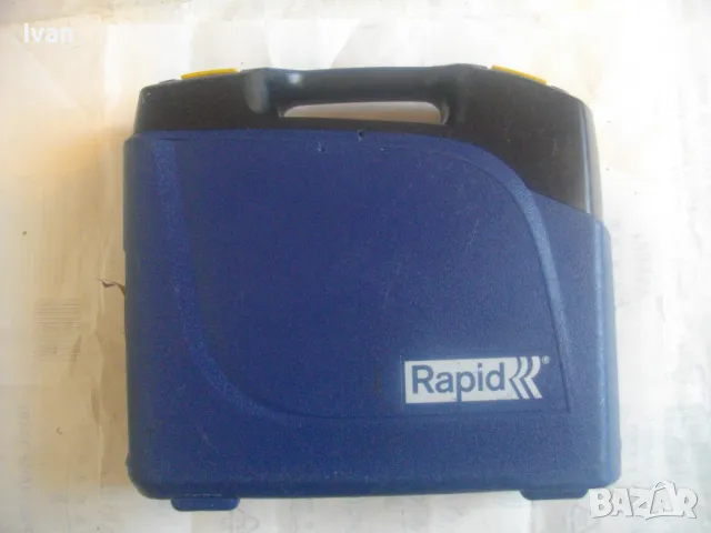 ШВЕДСКИ ПРОФИ ОРИГИНАЛЕН ПНЕВМАТИЧЕН ТАКЕР ЗА ПИРОНИ 15-50мм RAPID PB131 ПЪЛЕН КОМПЛЕКТ ПОЧТИ НОВ, снимка 17 - Други инструменти - 50350438