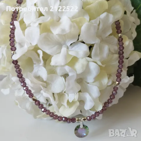 Модни дамски колиета от камъни и мъниста, снимка 13 - Колиета, медальони, синджири - 47153138