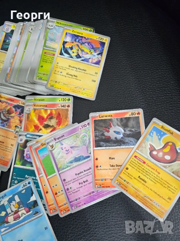 Покемон карти, снимка 2 - Карти за игра - 53046977
