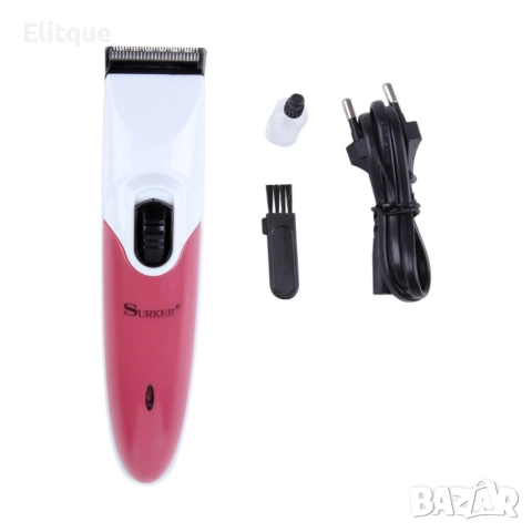 Олекотена  електрическа машинка за подстригване на коса SURKER  SK535 SHAV18, снимка 5 - Машинки за подстригване - 52807068