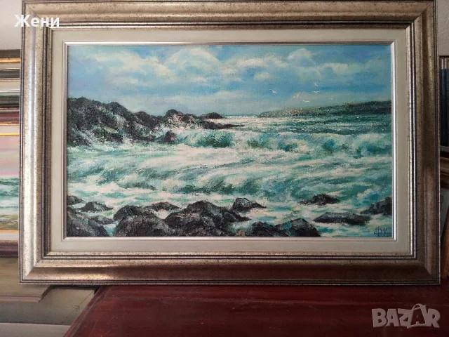 Маслена картина на Николай Ханзъров , снимка 1