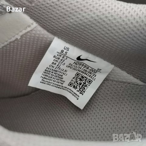 Nike Air Force 1 The North Face Размер 43 Номер 27.5см Стелка Сиви Маратонки, снимка 6 - Маратонки - 44221163